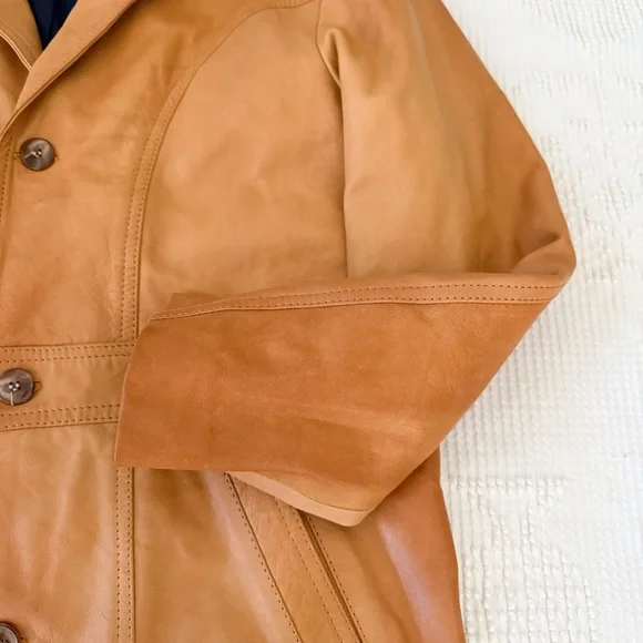 Rare Sabah Downtown Leather Jacket Unisex Small - Picture 6 of 13